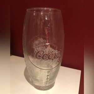 3/$20 Coors Light Football Shaped Beer Glass